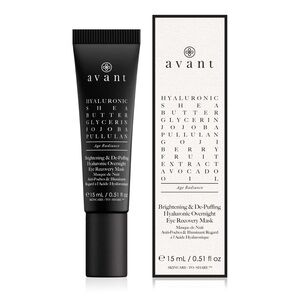 Avant Brightening & De-Puffing Hyaluronic Overnight Eye Recovery Mask